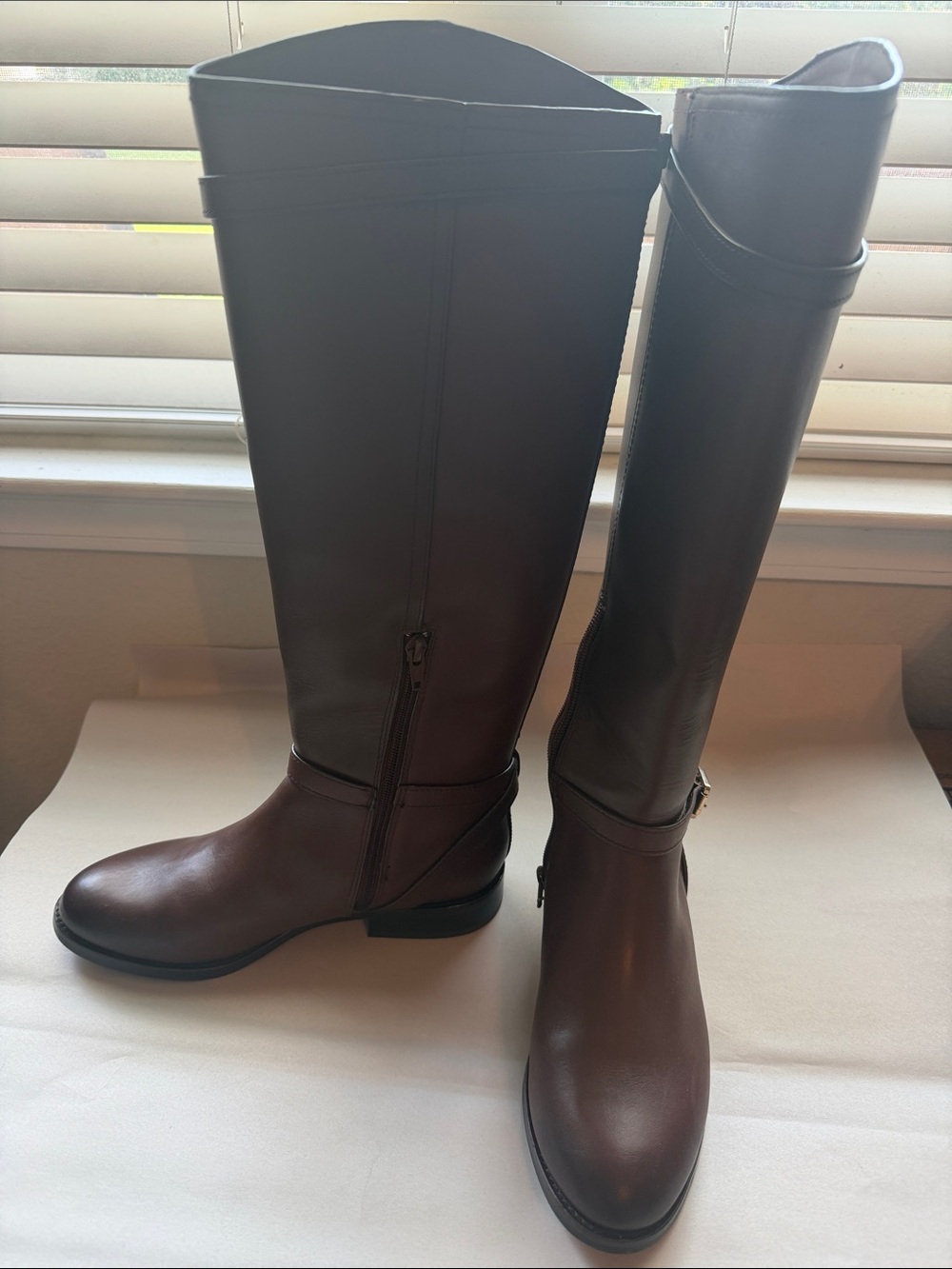 ANTONIO MELANI Over-the-Knee Riding Boots in Brown